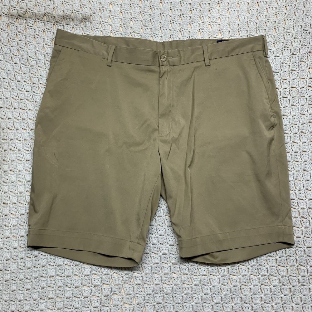 Polo Ralph Lauren Performance Shorts Mens 42 Beige Stretch Classic‎ Fit